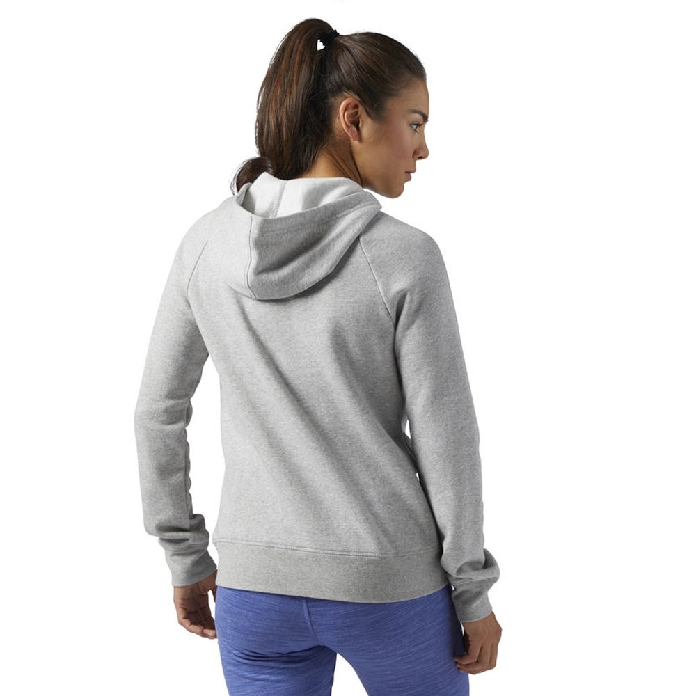 reebok elements fleece full zip szara reebok elements fleece full zip szara