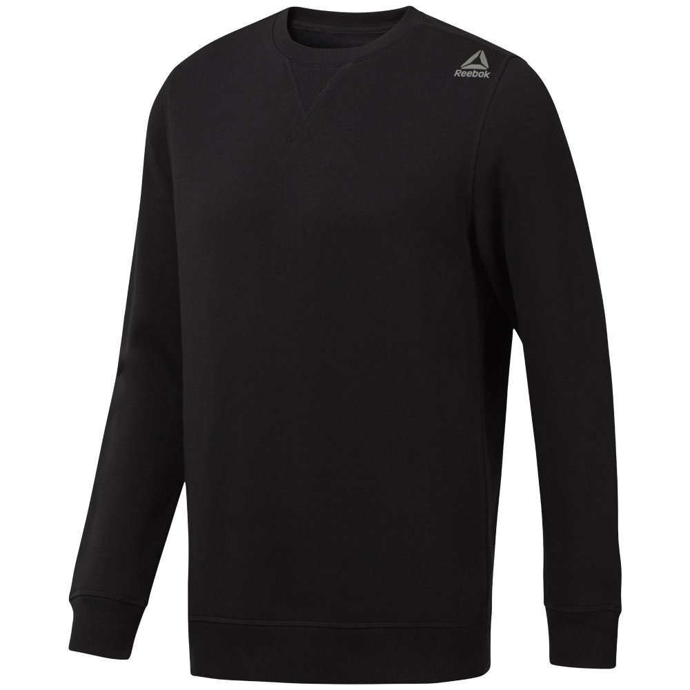 reebok elements fleece crew czarna reebok elements fleece crew czarna