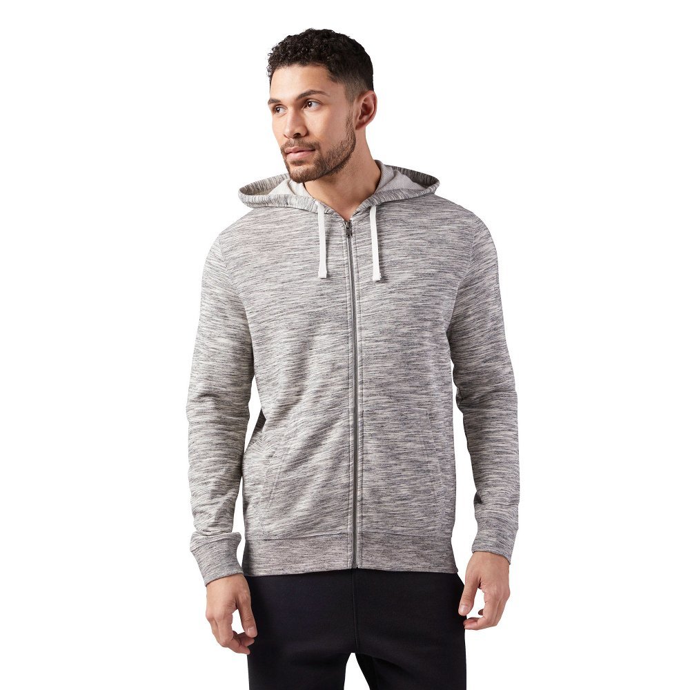 reebok elements hoodie grey reebok elements hoodie grey