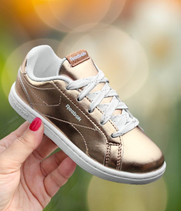 reebok royal complete clean złoto-białe reebok royal complete clean złoto-białe