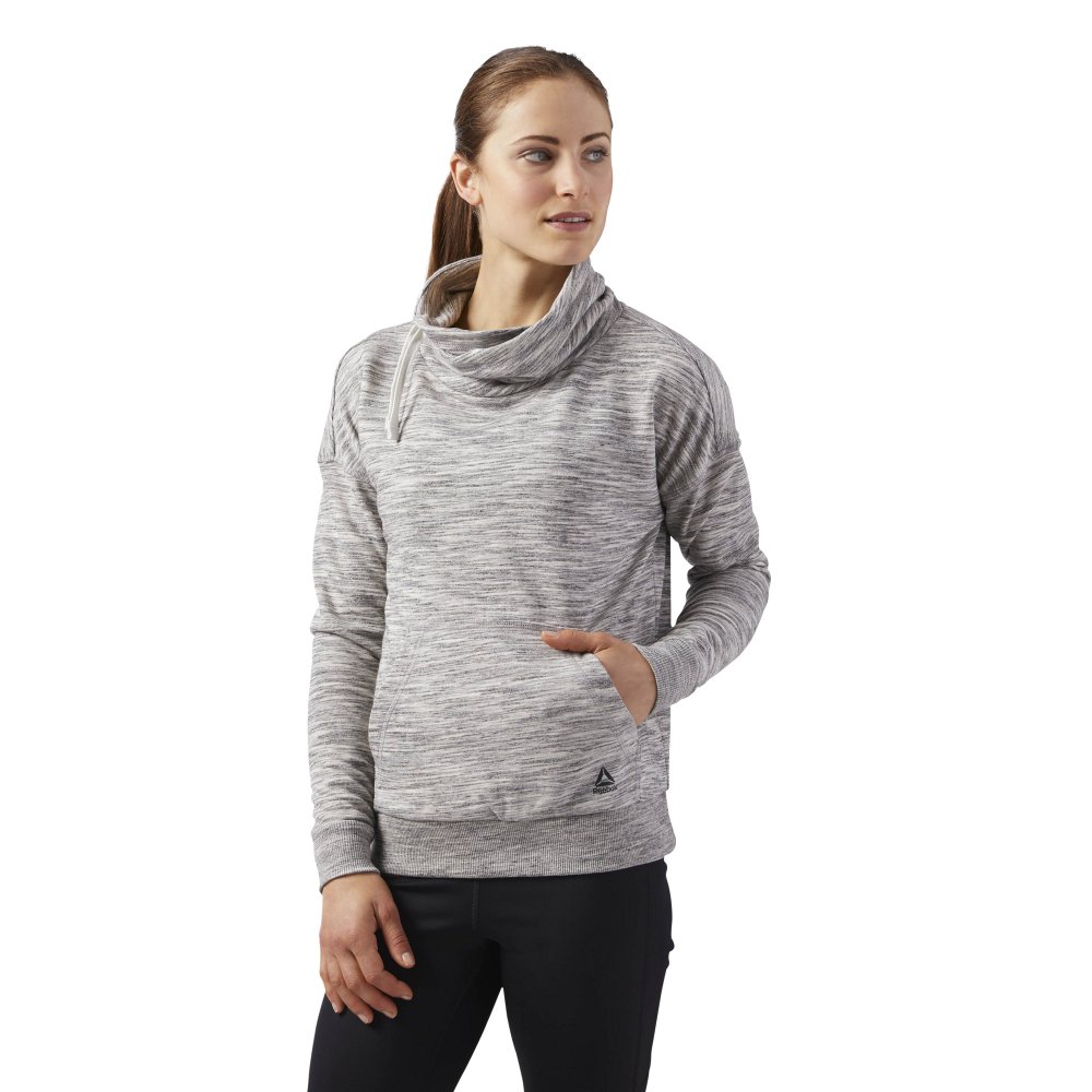 reebok elements cowl neck sweatshirt reebok elements cowl neck sweatshirt