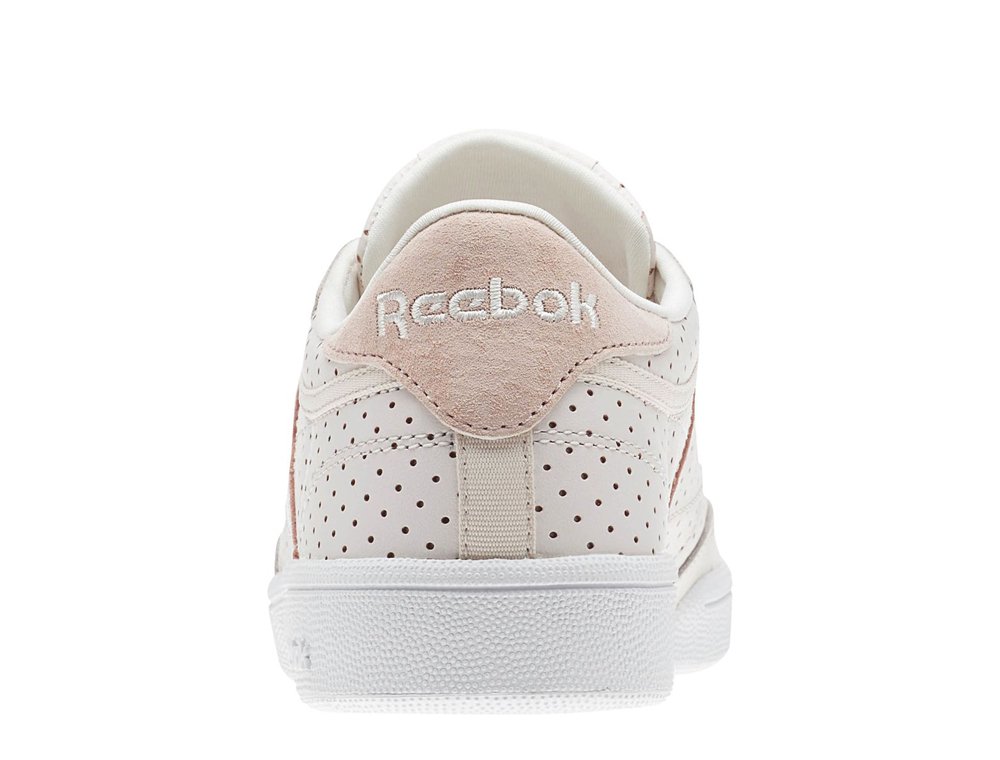 reebok club c popped perf damskie różowe (cm9279) reebok club c popped perf damskie różowe (cm9279)