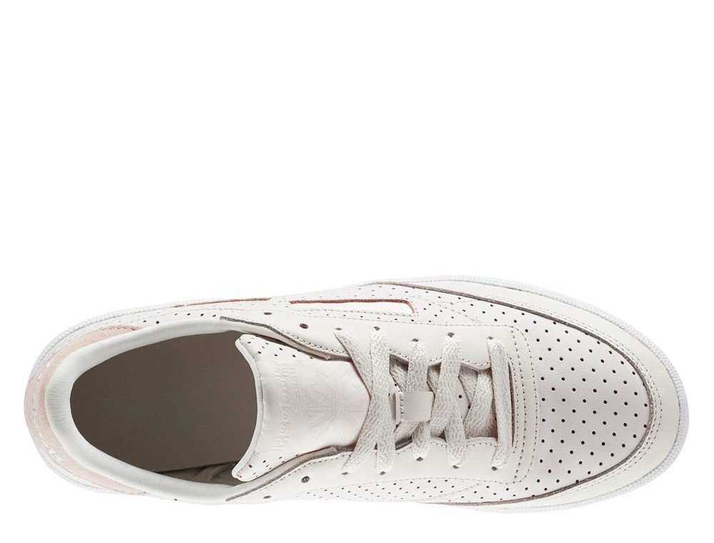 reebok club c popped perf damskie różowe (cm9279) reebok club c popped perf damskie różowe (cm9279)