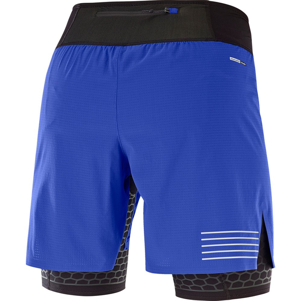salomon exo twinskin shorts m czarno-niebieskie salomon exo twinskin shorts m czarno-niebieskie