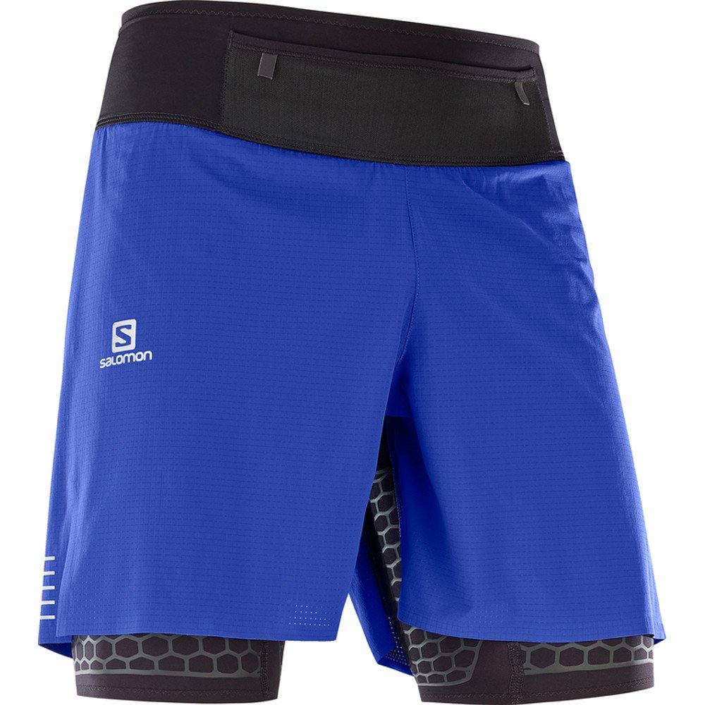 salomon exo twinskin shorts m czarno-niebieskie salomon exo twinskin shorts m czarno-niebieskie