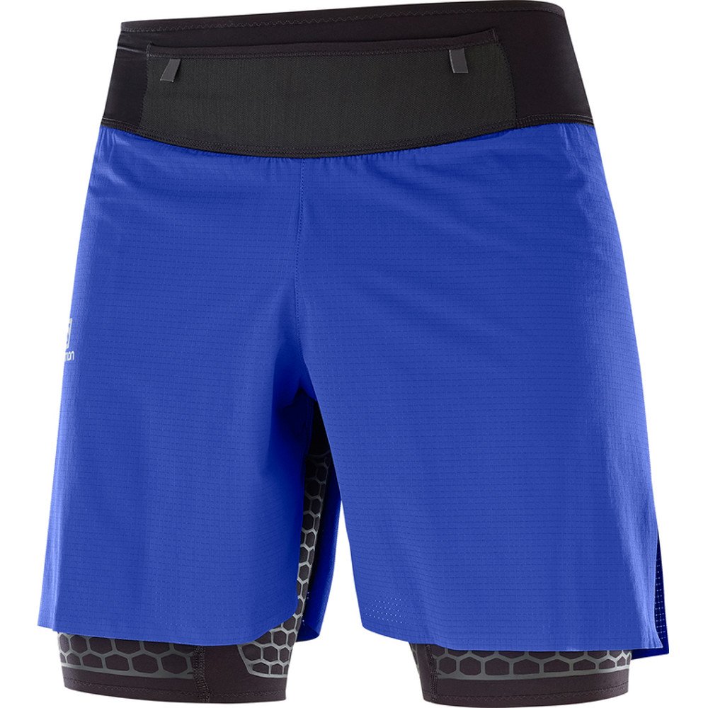 salomon exo twinskin shorts m czarno-niebieskie salomon exo twinskin shorts m czarno-niebieskie