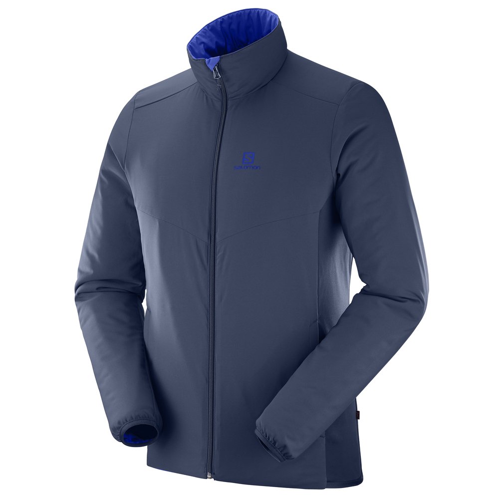 salomon drifter mid jacket m granatowa niebieska salomon drifter mid jacket m granatowa niebieska