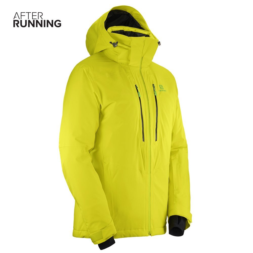 salomon icefrost jkt m jaskrawo-Żółta salomon icefrost jkt m jaskrawo-Żółta