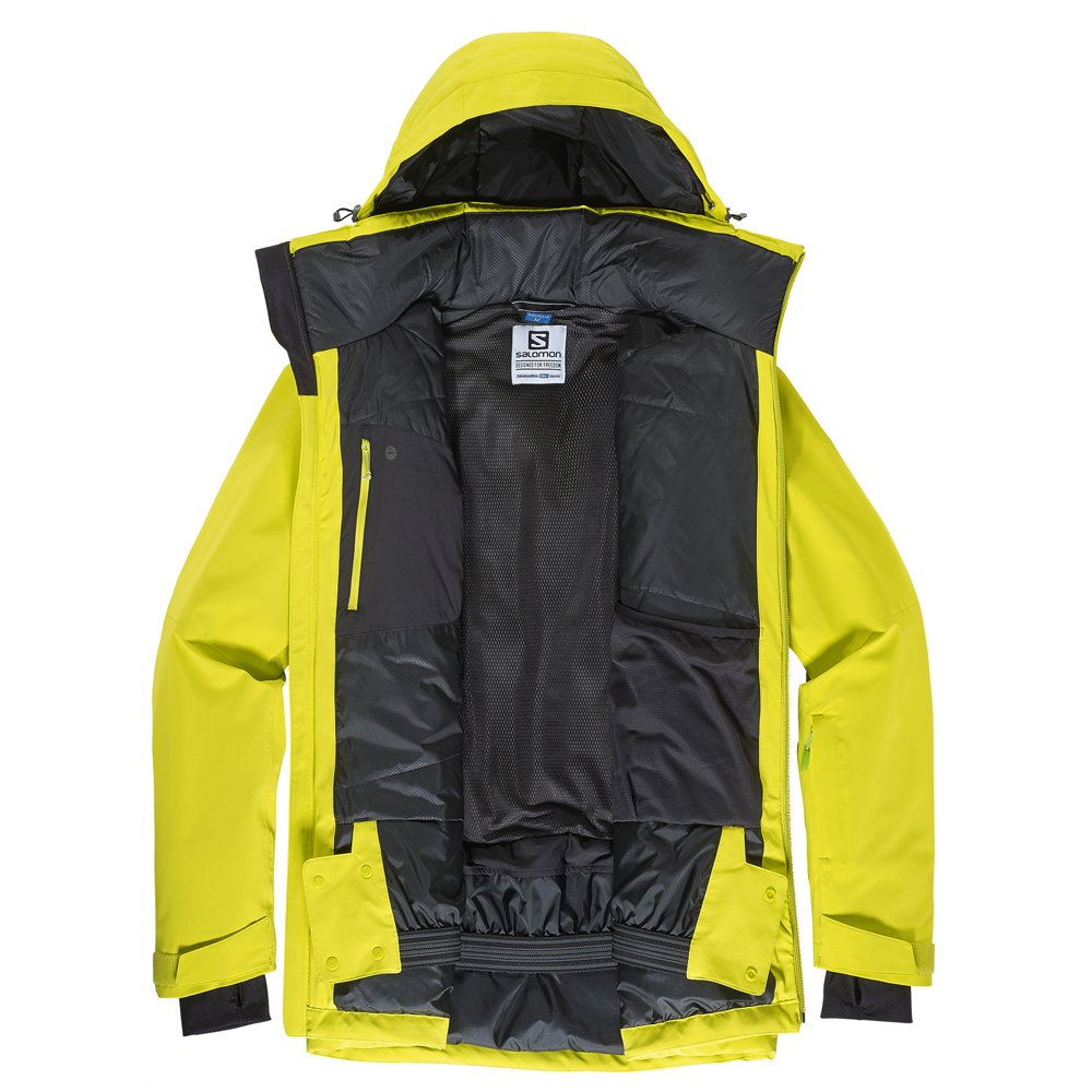 salomon icefrost jkt m jaskrawo-Żółta salomon icefrost jkt m jaskrawo-Żółta