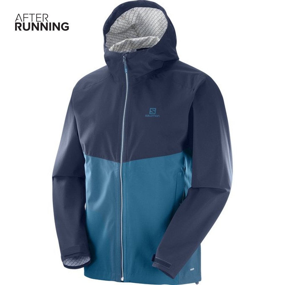salomon la cote flex 2.5l jacket m granatowo-niebieska salomon la cote flex 2.5l jacket m granatowo-niebieska