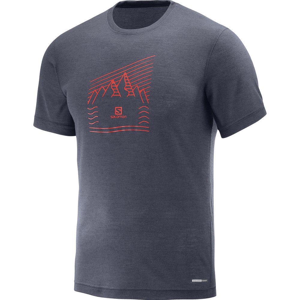 salamon explore graphic ss tee salamon explore graphic ss tee