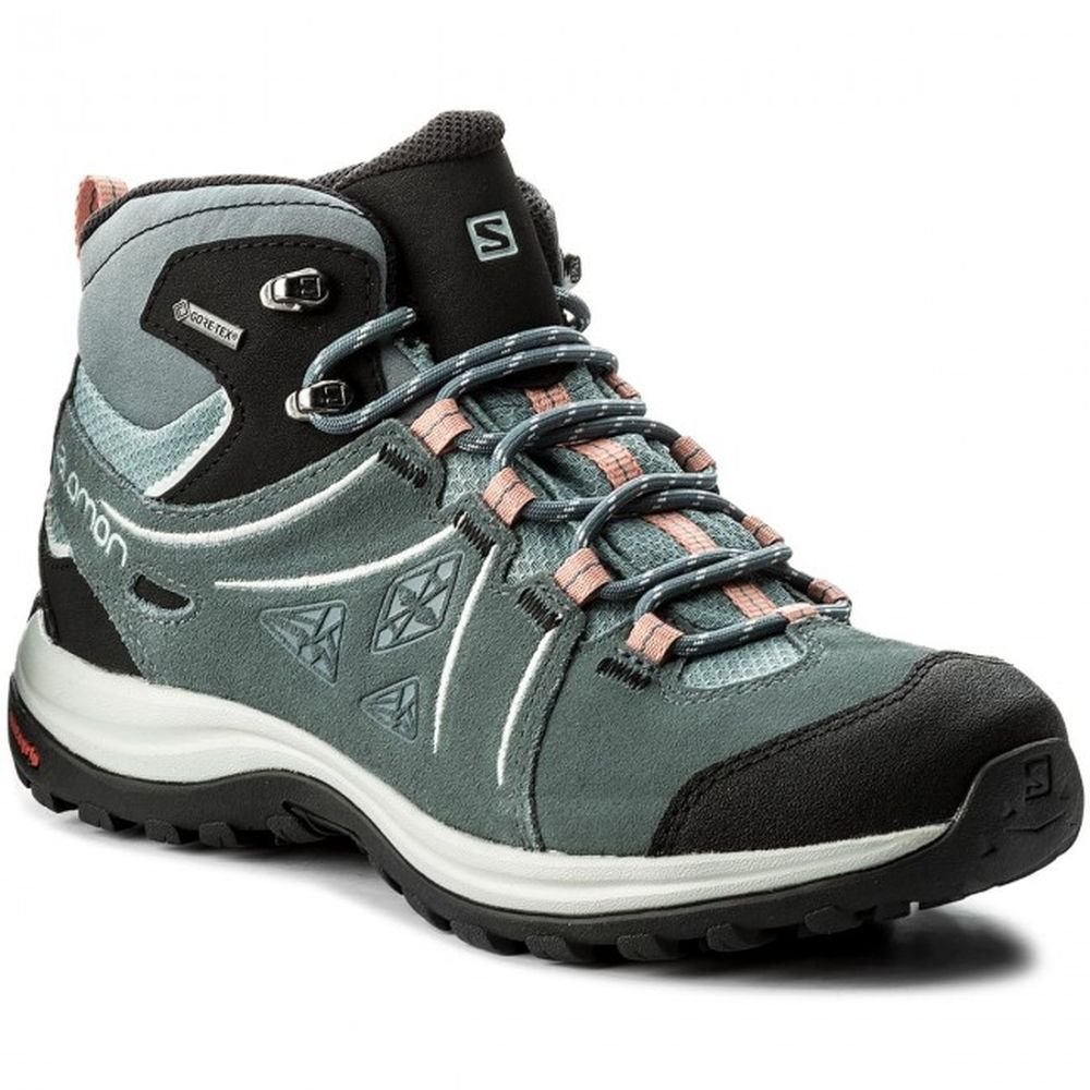 salomon ellipse 2 mid leather gtx zielone salomon ellipse 2 mid leather gtx zielone