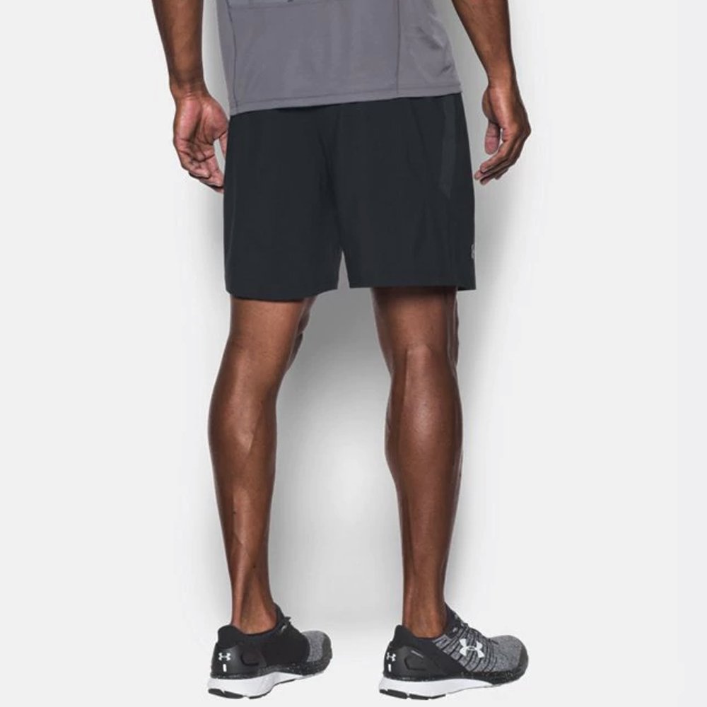 under armour launch sw 7'' short black reflective under armour launch sw 7'' short black reflective