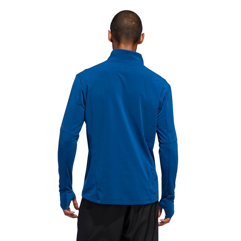 adidas supernova 1/4 zip tee legend marine adidas supernova 1/4 zip tee legend marine