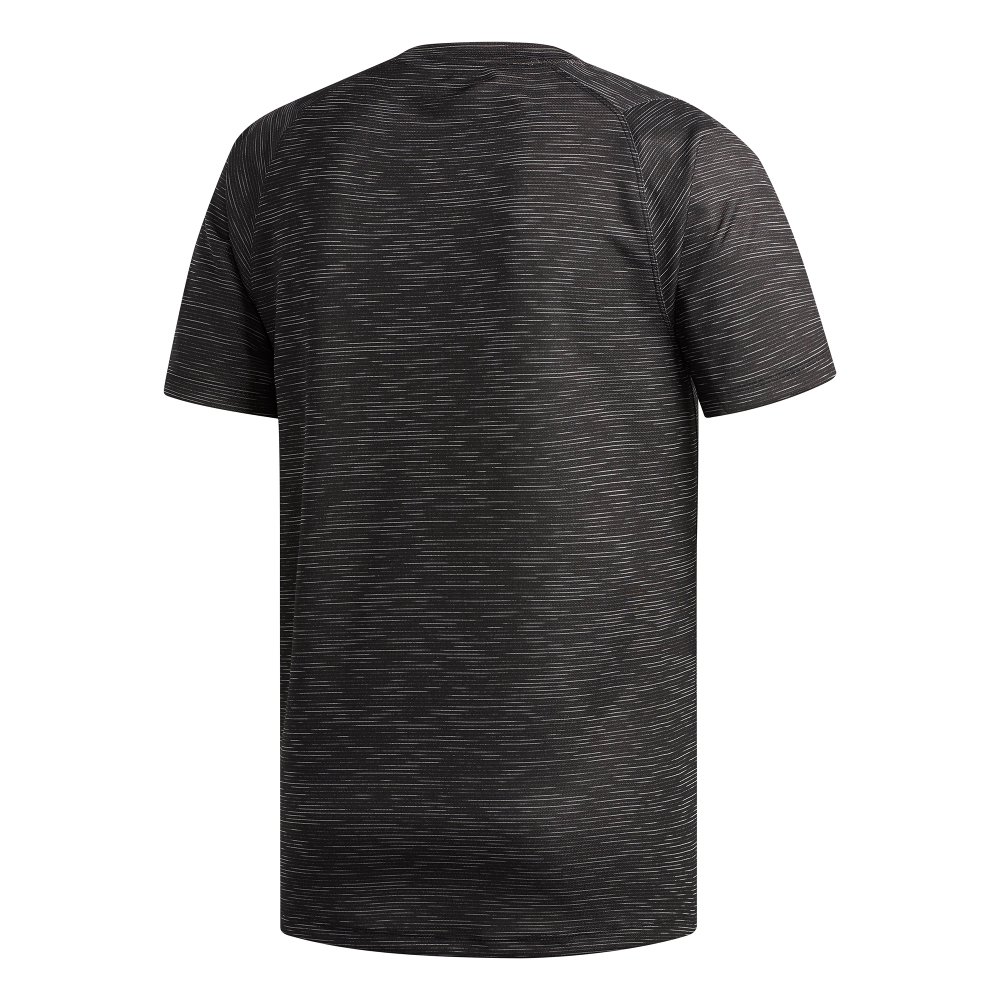 adidas frelift_tech fitted striped heather tee adidas frelift_tech fitted striped heather tee