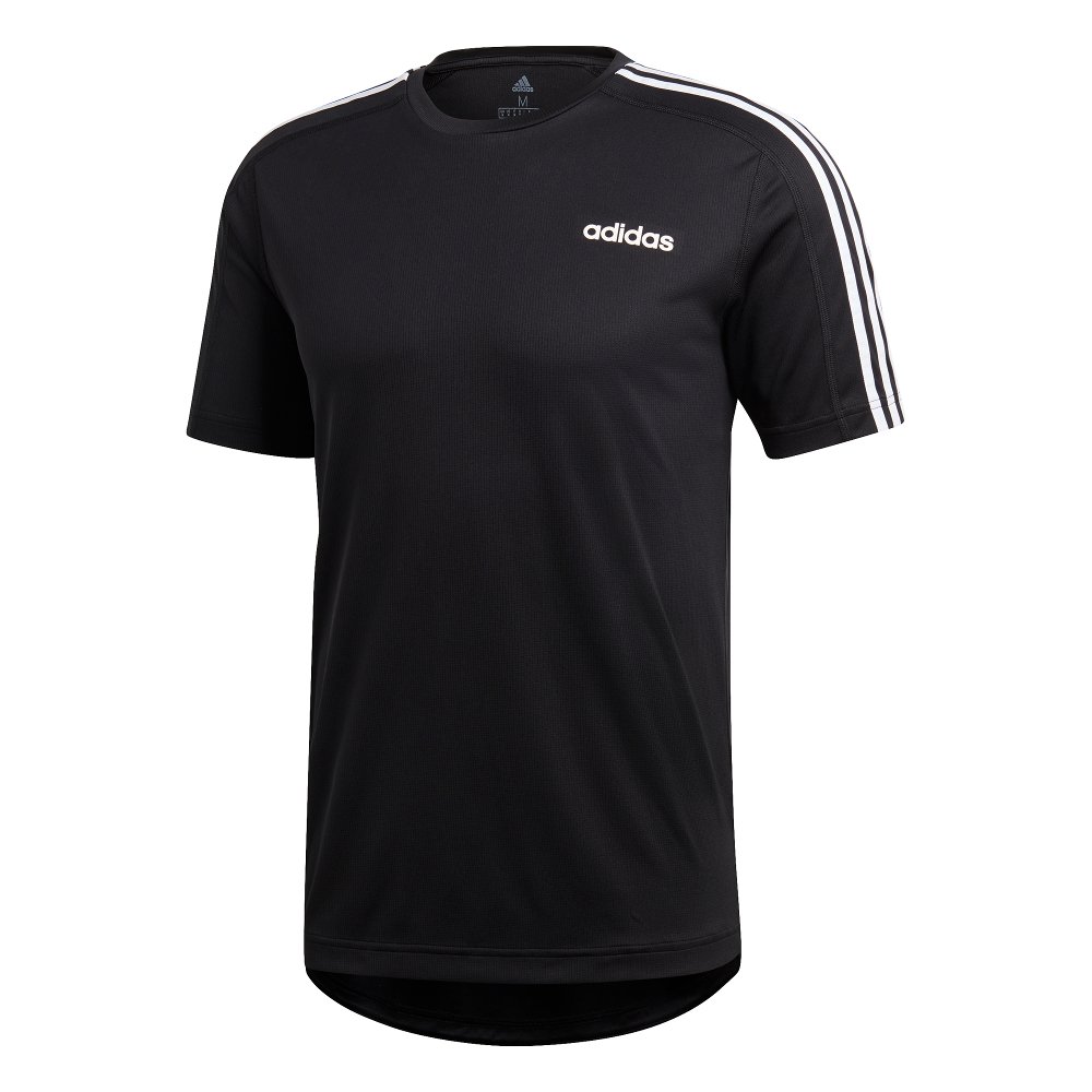 adidas design 2 move 3-stripes tee adidas design 2 move 3-stripes tee