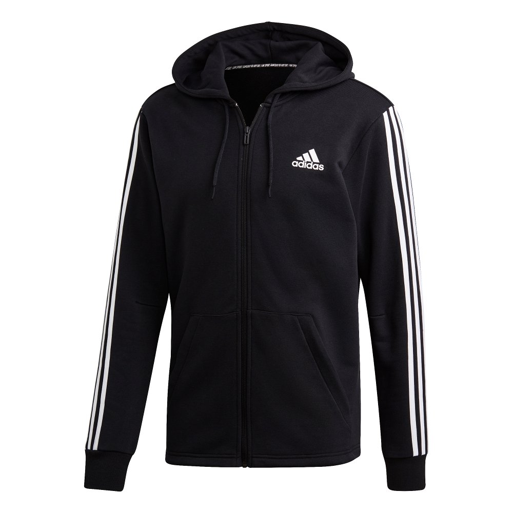 adidas must haves 3 stripes fullzip hoodie adidas must haves 3 stripes fullzip hoodie