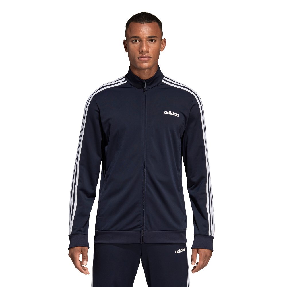 adidas essentials 3 stripes tric track top adidas essentials 3 stripes tric track top