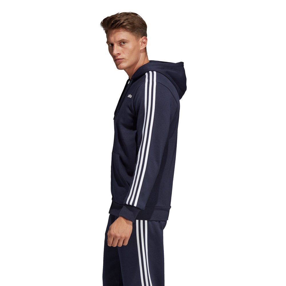 Bluza adidas Essentials 3 Stripes FZ Fleece M DU0475