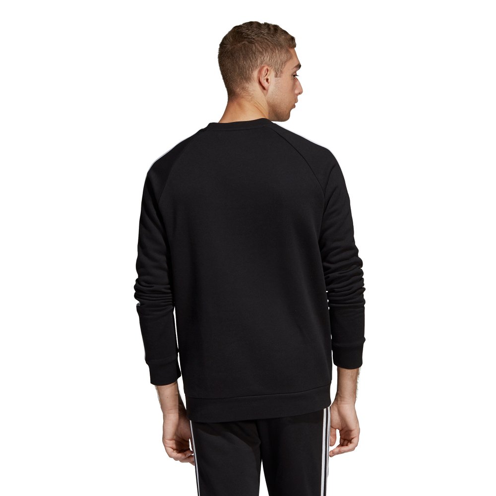 adidas 3 Stripes Crew czarno biała