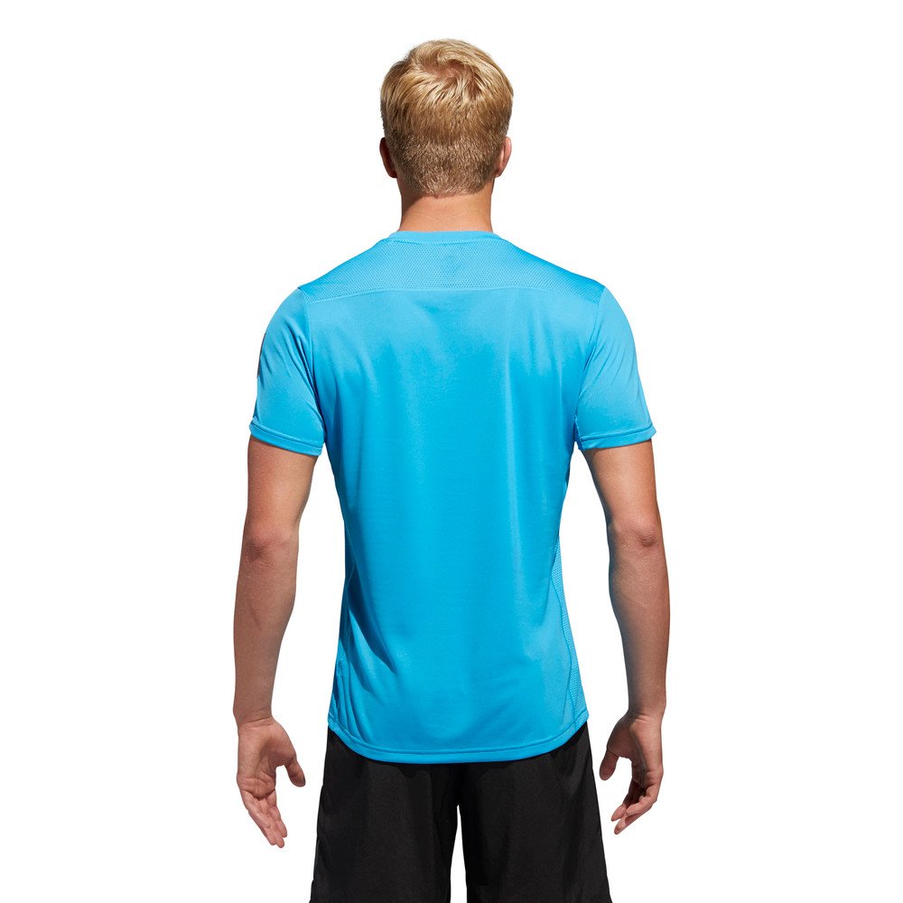 adidas own the run t-shirt blue adidas own the run t-shirt blue