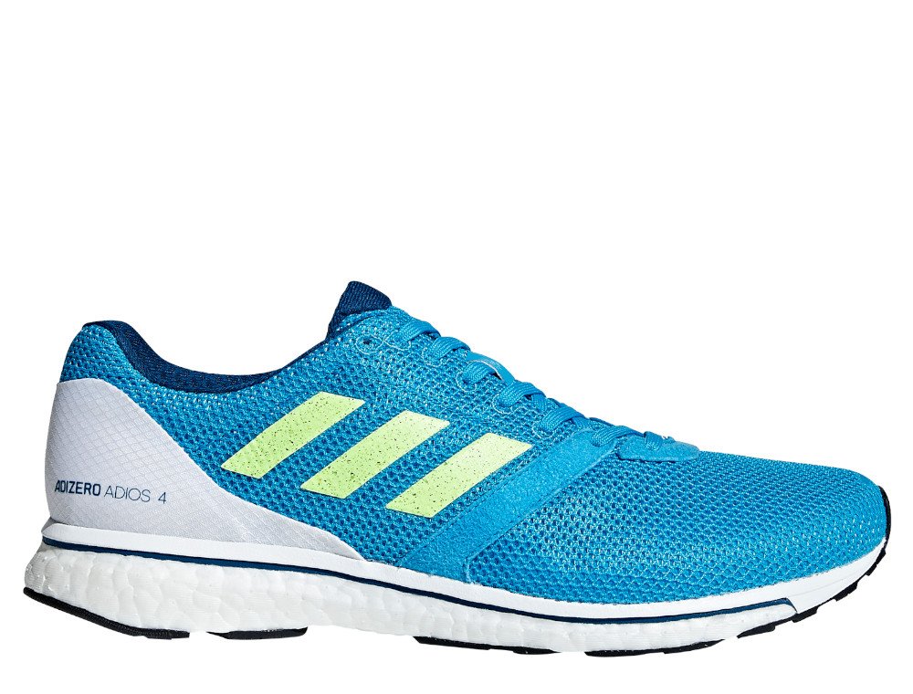adidas adizero adios 4 shock cyan adidas adizero adios 4 shock cyan