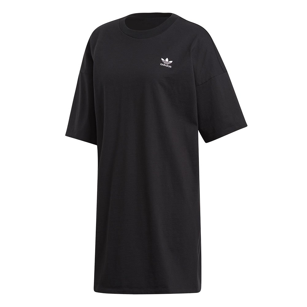 adidas trefoil dress damska czarna adidas trefoil dress damska czarna