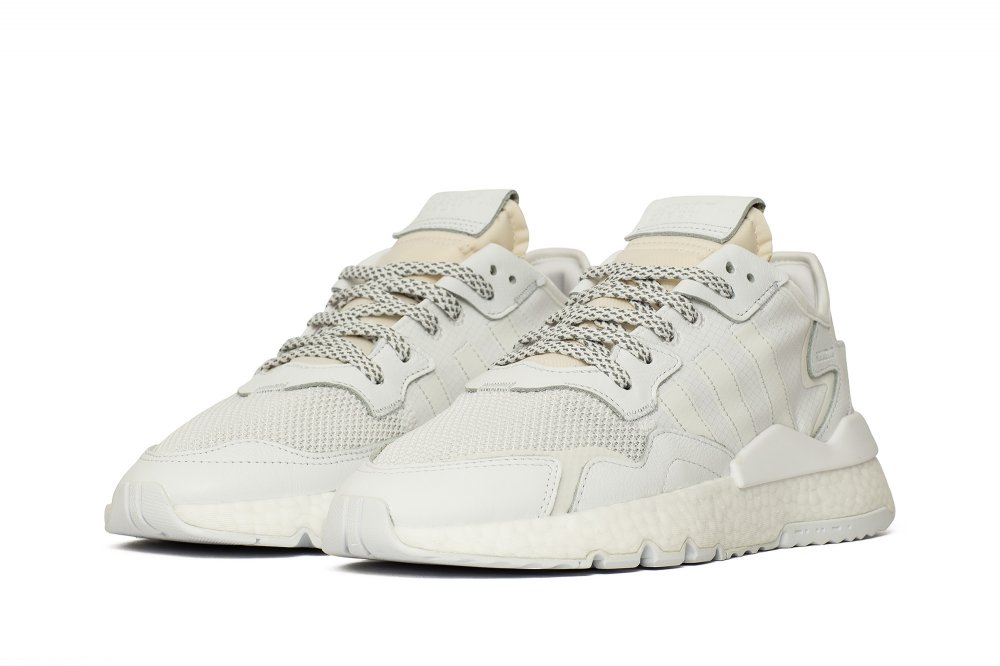 adidas nite jogger męskie białe (bd7676) adidas nite jogger męskie białe (bd7676)