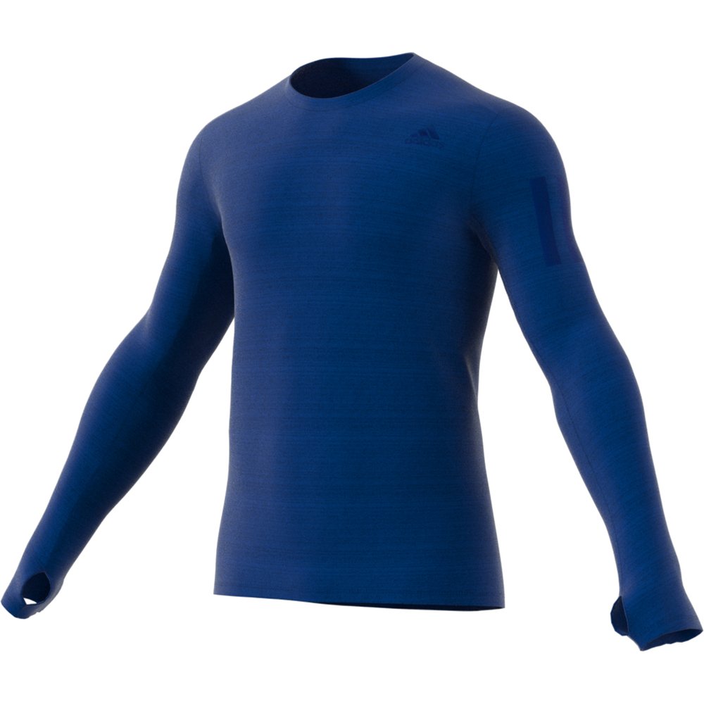 adidas Rise Up N Run Longsleeve Tee M Niebieska | DW5829 SOLARBOOST 19 M GRANATOWO NIEBIESKIE | G28059 sklepbiegacza.pl