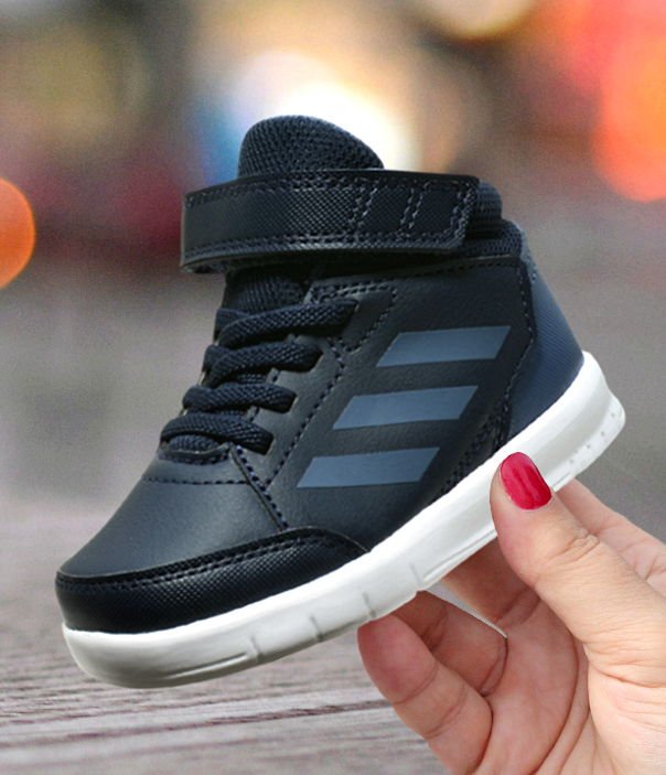 adidas AltaSport Mid EL I granatowo-białe adidas AltaSport Mid EL I granatowo-białe
