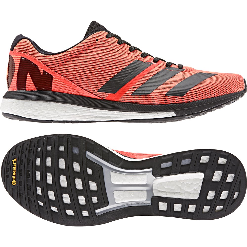 adidas adizero boston 8 m czarno-pomarańczowe adidas adizero boston 8 m czarno-pomarańczowe