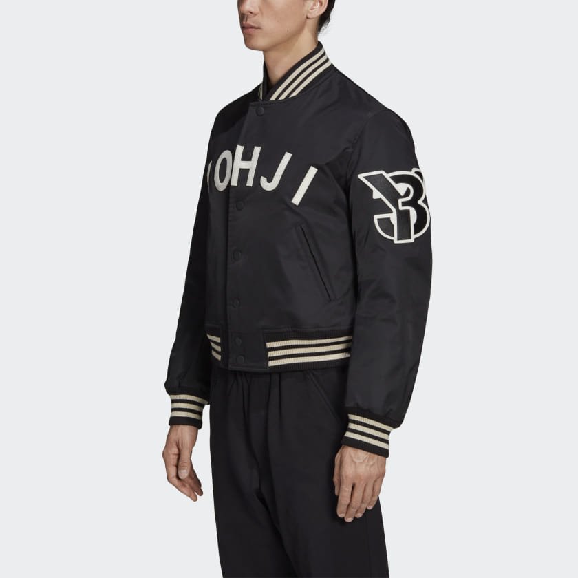 adidas Y 3 Yohji Letters Bomber Jacket (FJ0321)