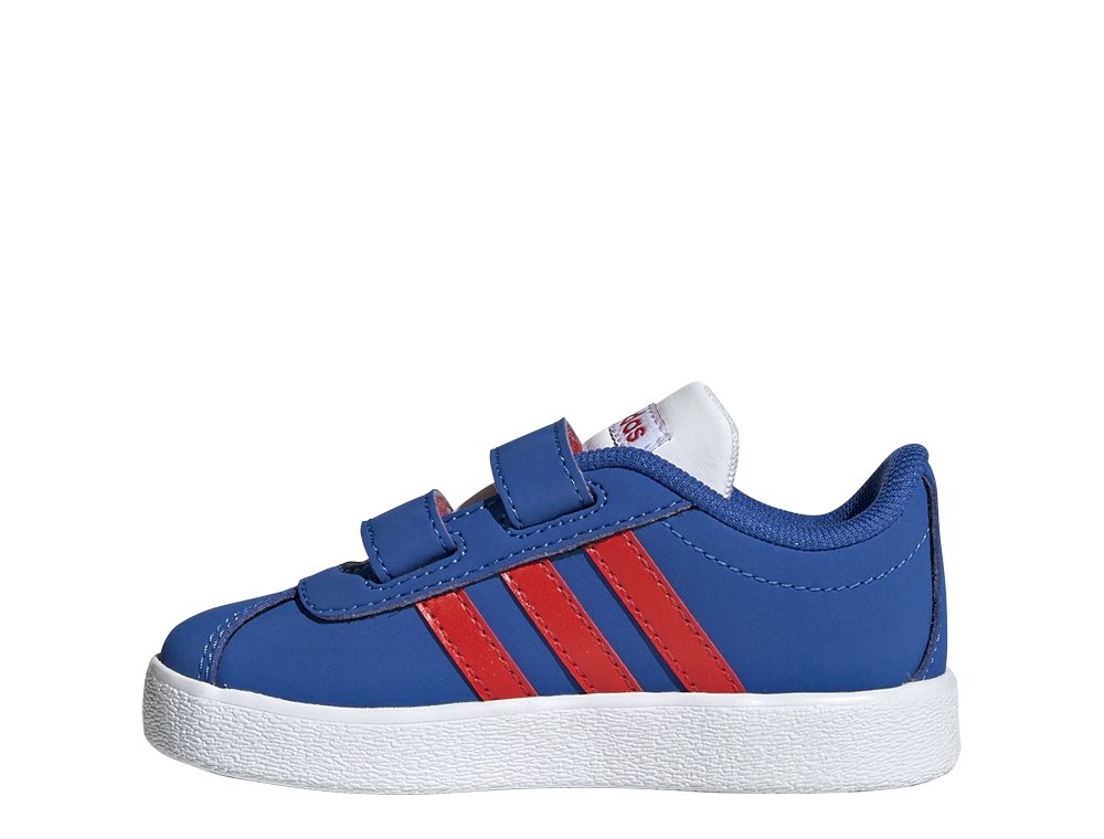 adidas vl court 2.0 cmf i niebiesko-czerwone adidas vl court 2.0 cmf i niebiesko-czerwone