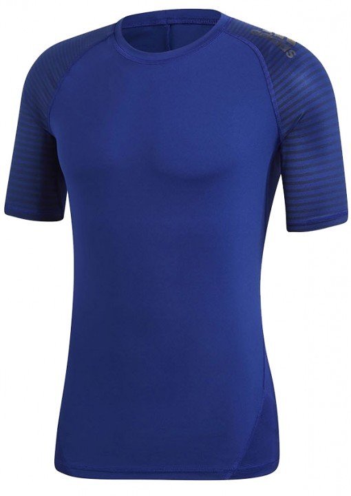 adidas alphaskin sport short sleeve tee navy adidas alphaskin sport short sleeve tee navy