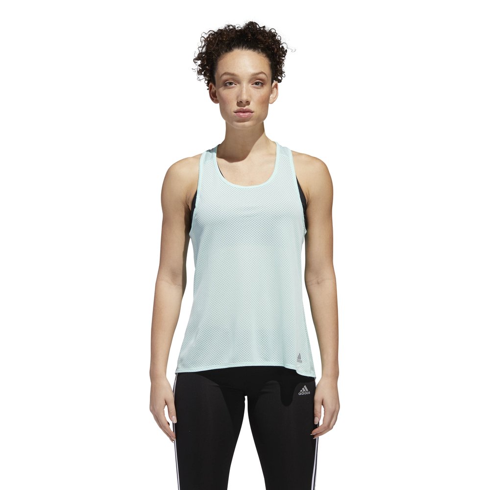 adidas response tank clear mint / colored heather adidas response tank clear mint / colored heather