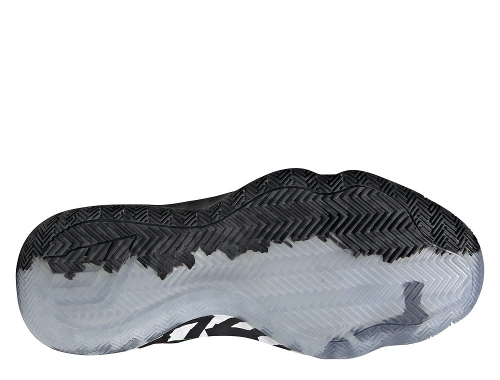 adidas dame 6 core black shock red adidas dame 6 core black shock red