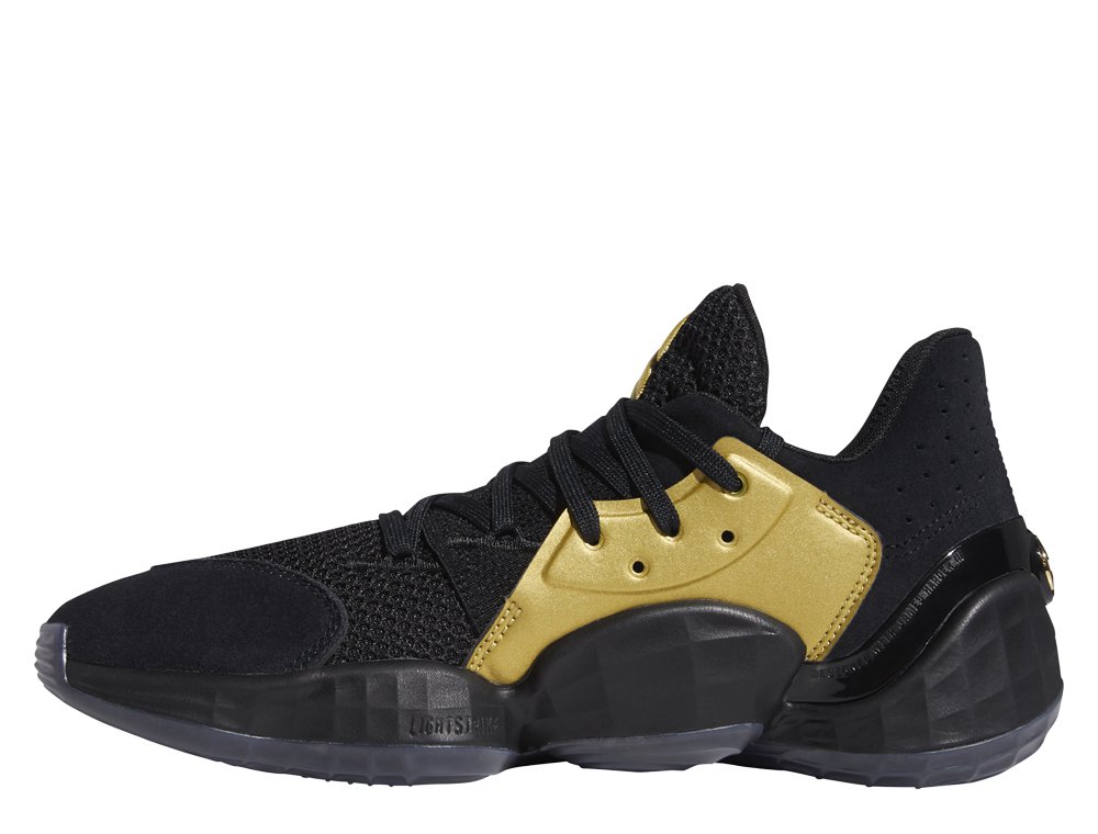 adidas harden vol.4 core black gold metallic adidas harden vol.4 core black gold metallic