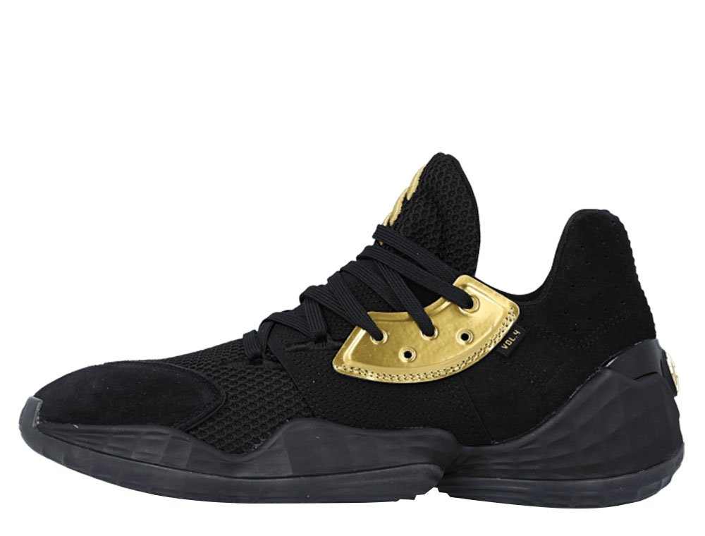 adidas harden vol.4 core black gold metallic adidas harden vol.4 core black gold metallic