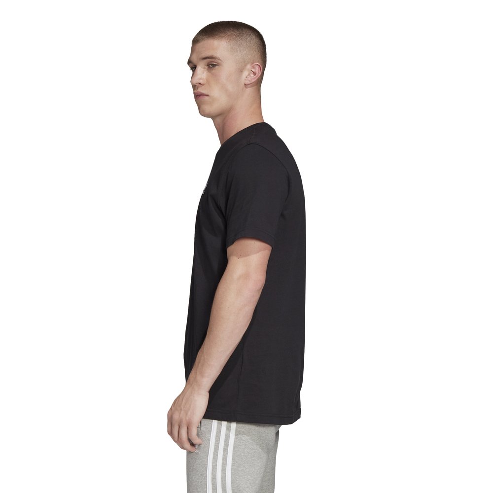 adidas trefoil essentials tee męska czarna adidas trefoil essentials tee męska czarna