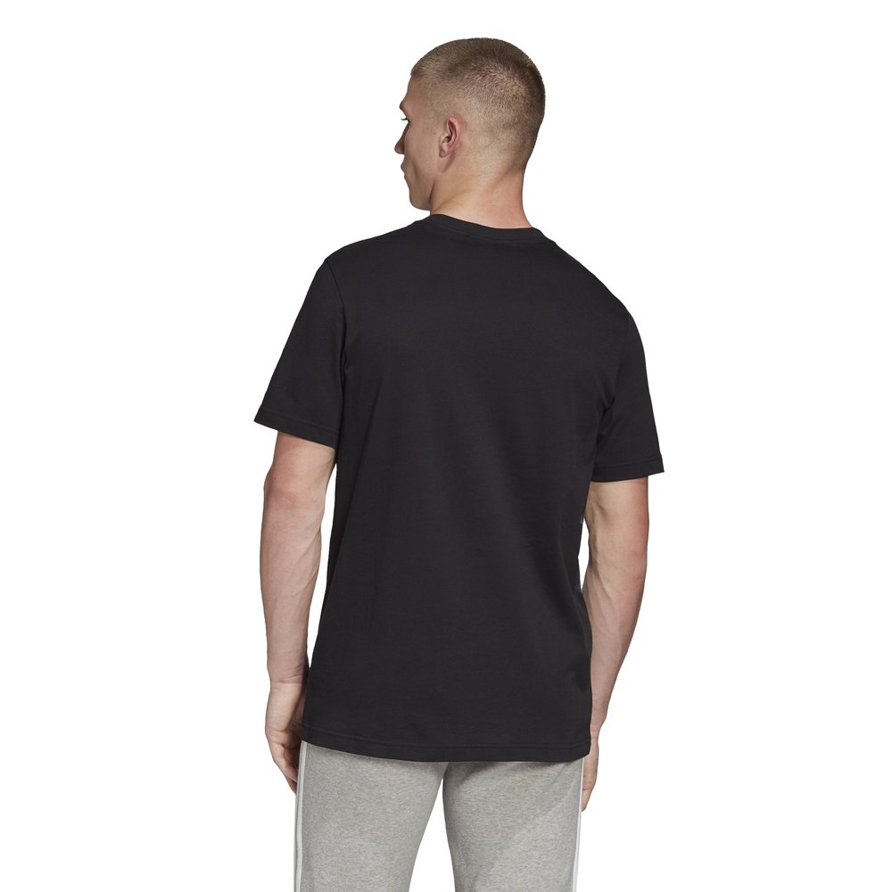 adidas trefoil essentials tee męska czarna adidas trefoil essentials tee męska czarna