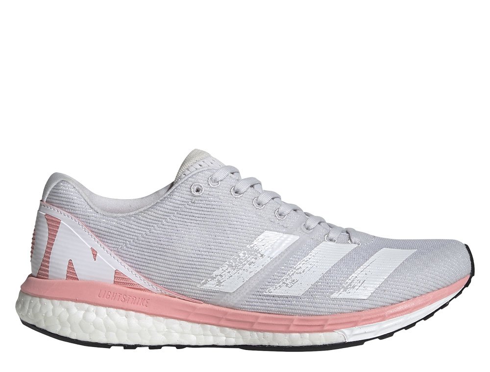 adidas adizero boston 8 w szaro-białe adidas adizero boston 8 w szaro-białe