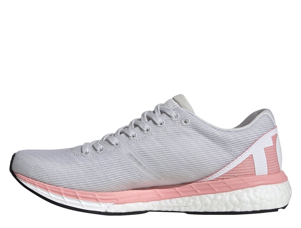 adidas adizero boston 8 w szaro-białe adidas adizero boston 8 w szaro-białe
