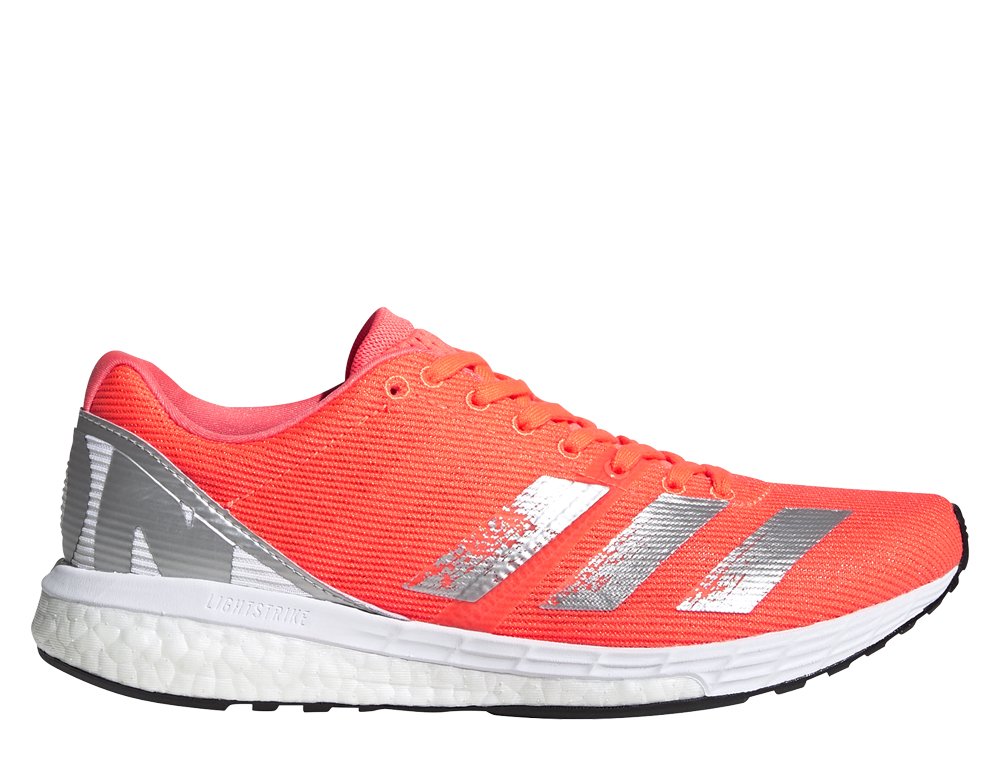 adidas adizero boston 8 w pomarańczowo-srebrne adidas adizero boston 8 w pomarańczowo-srebrne