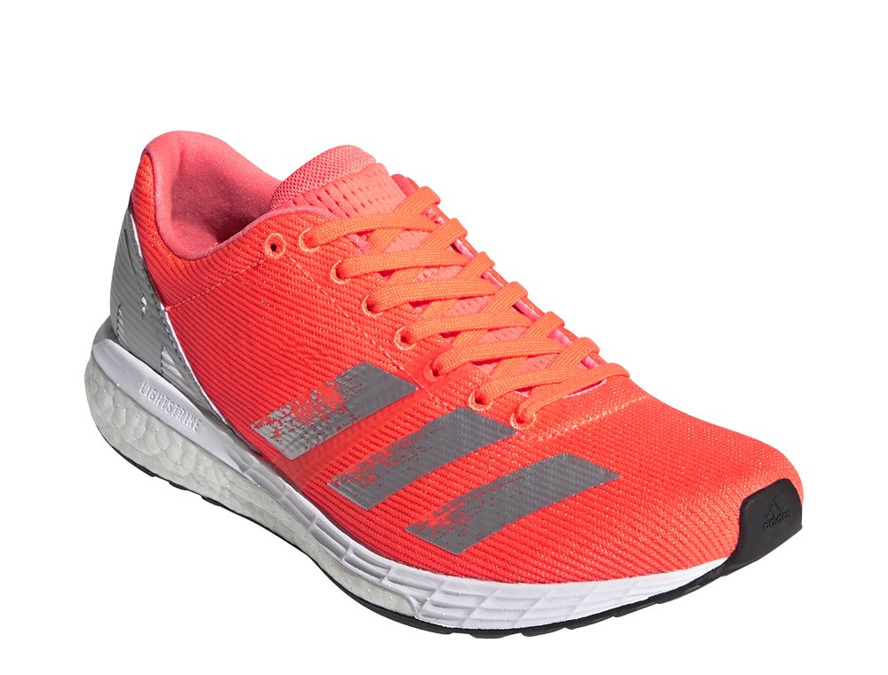 adidas adizero boston 8 w pomarańczowo-srebrne adidas adizero boston 8 w pomarańczowo-srebrne