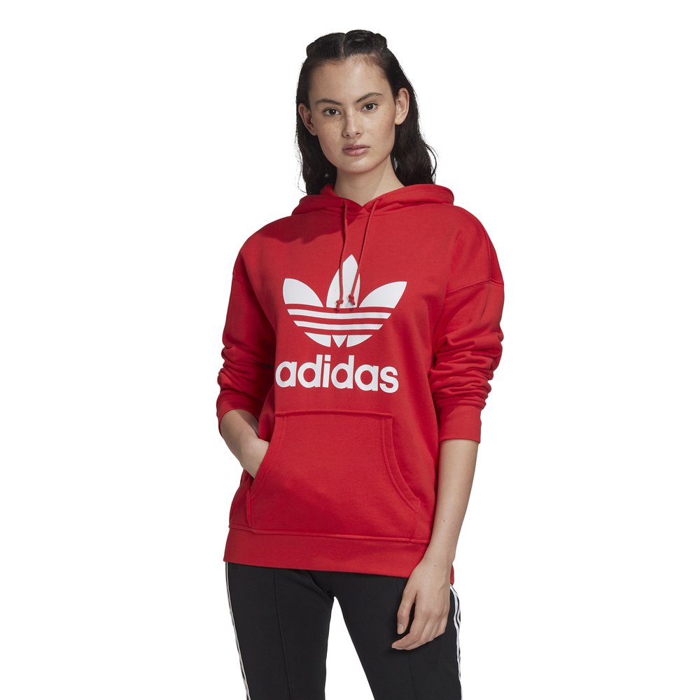 Adidas Bluza czerwona z Kapturem rozm. 3840