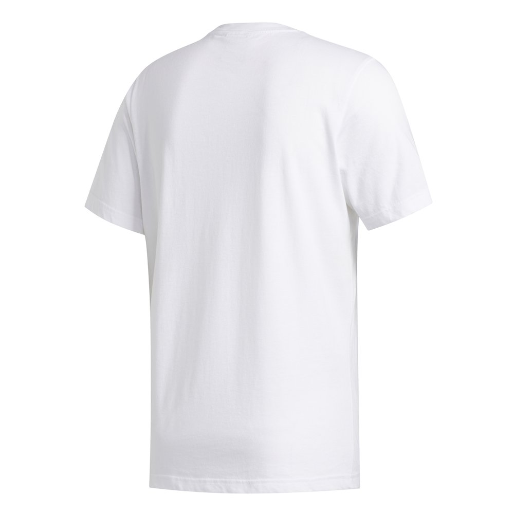 adidas trefoil essentials tee męska biała adidas trefoil essentials tee męska biała
