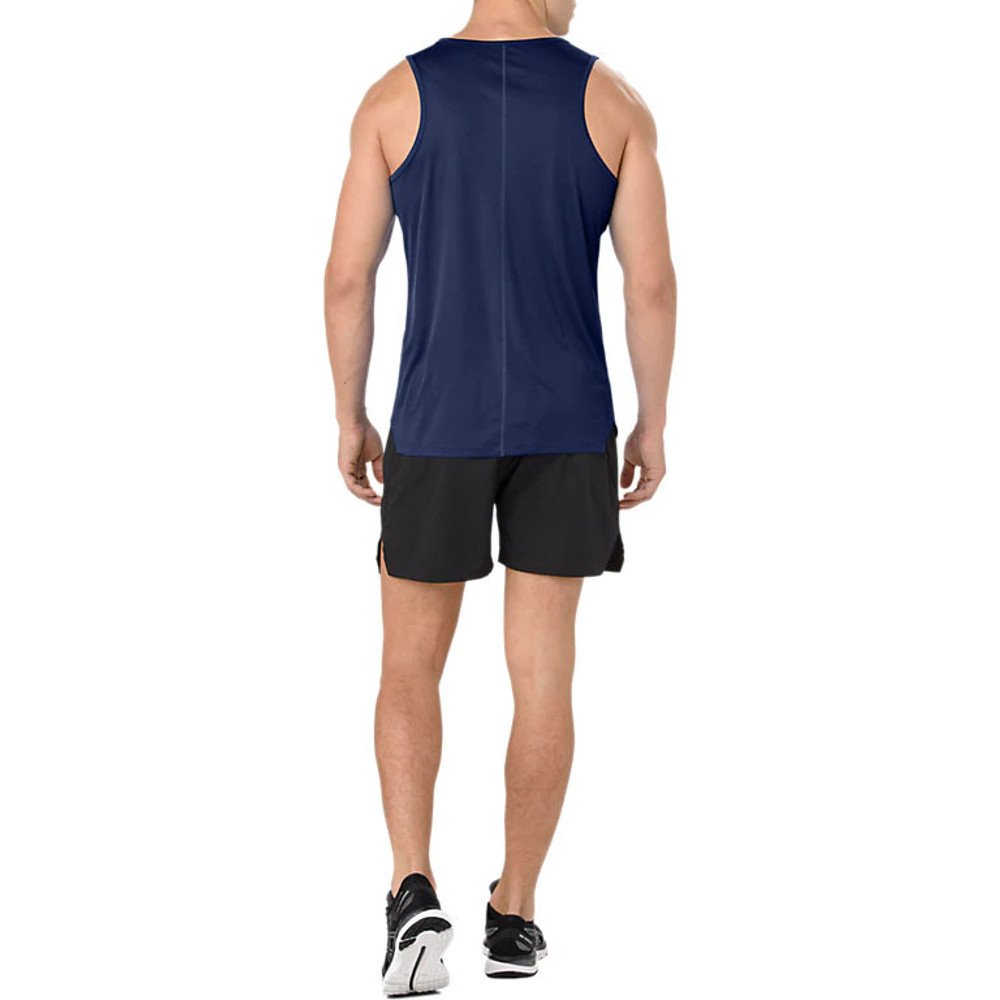 asics silver singlet blue asics silver singlet blue