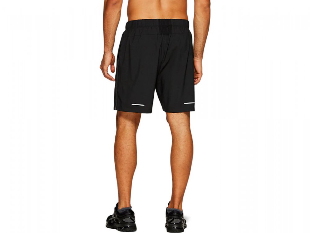 asics 7in short black asics 7in short black