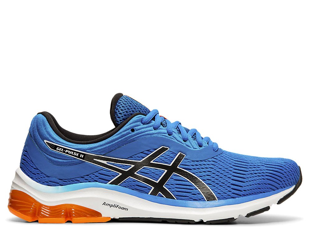 asics gel-pulse 11 blue / white asics gel-pulse 11 blue / white
