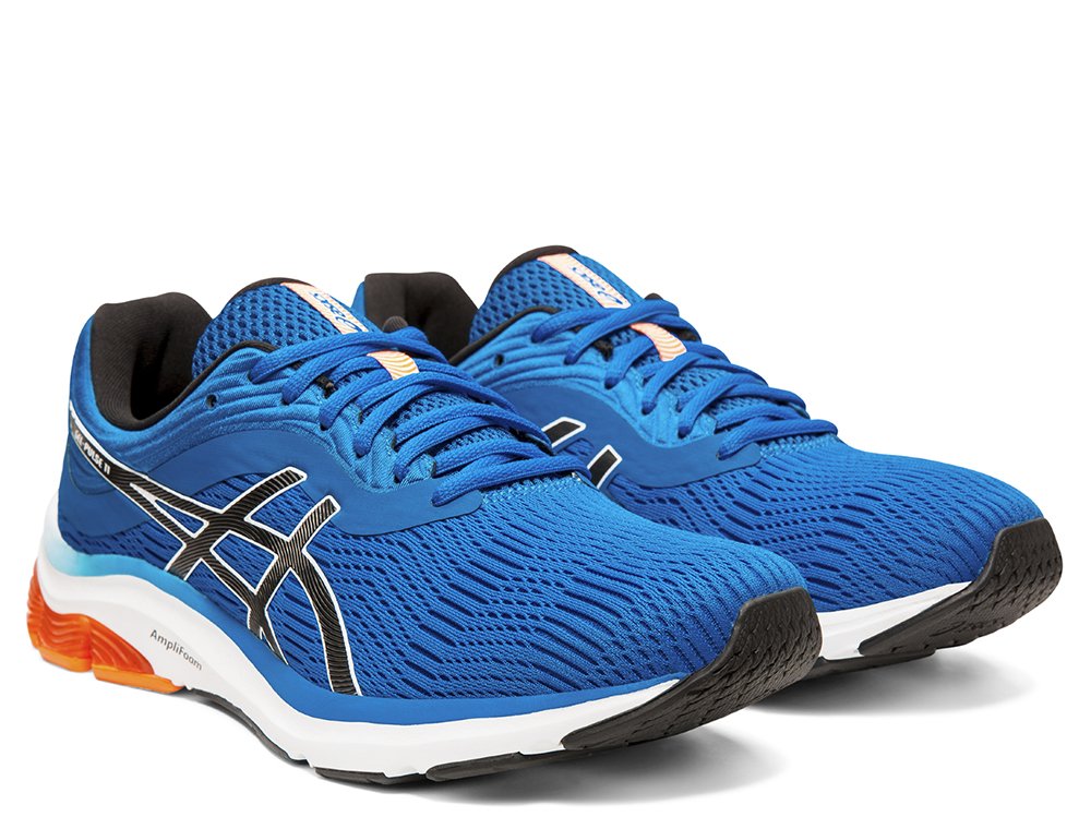 asics gel-pulse 11 blue / white asics gel-pulse 11 blue / white
